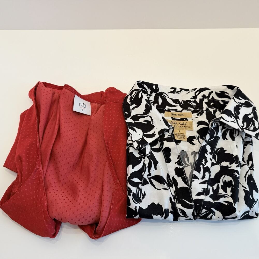 Wholesale Bulk Lot of 14 Women’s Blouses Tops Shirts XS And Small (WT1) - Picture 4 of 8